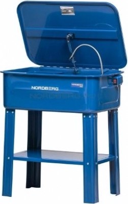 Установка для мойки деталей NORDBERG NW90 с электрическим насосом, объем 75 л [ЦБ-00000046]
