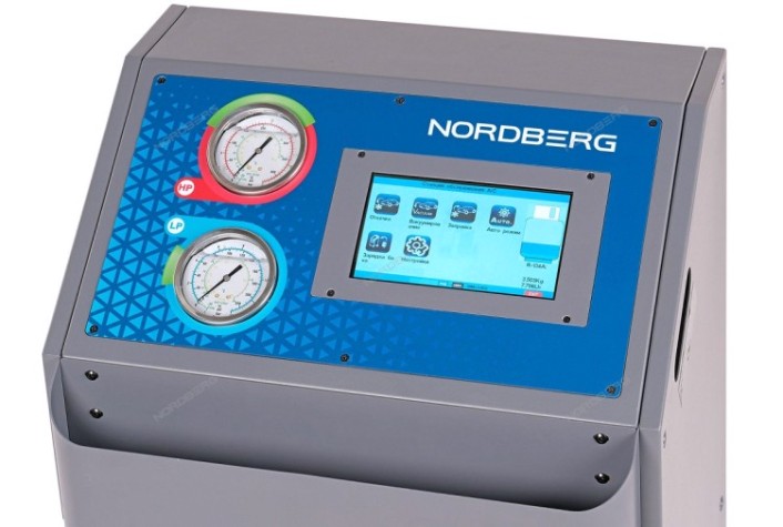 Установка для заправки автомобильных кондиционеров NORDBERG NF14
