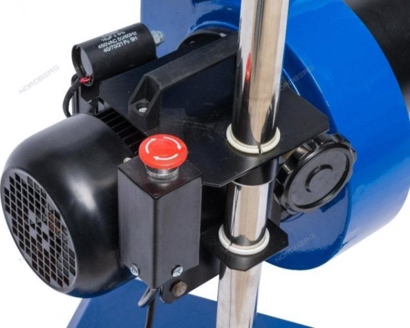 Установка мобильная для сбора выхлопных газов NORDBERG MEU05 380В, 0,5кВт [MEU05 380]