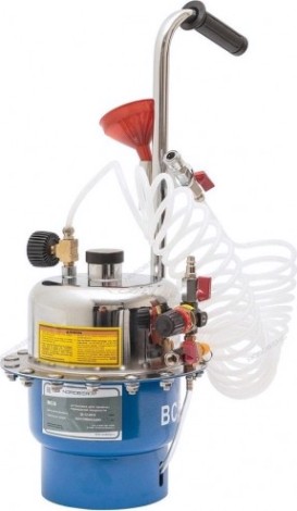 Установка пневматическая NORDBERG BC5 для прокачки тормозной системы и сцепления, 6 л.