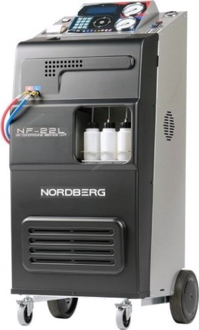Установка заправки автомобильных кондиционеров NORDBERG NF22L 22 л.