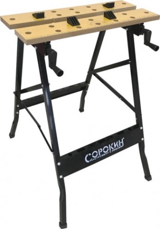 Верстак столярный складной СОРОКИН 35.360 (560х620х750)