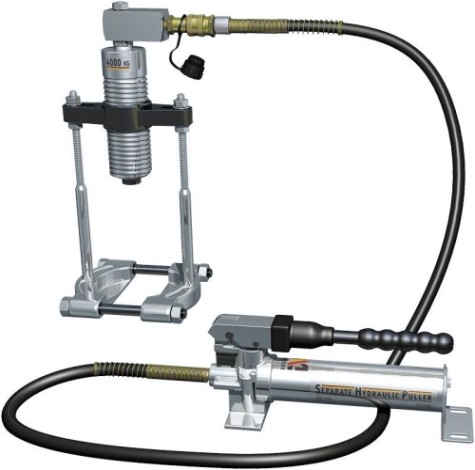 Выпресовщик СОРОКИН 26.365 с рамой и с выносным насосом 4 т