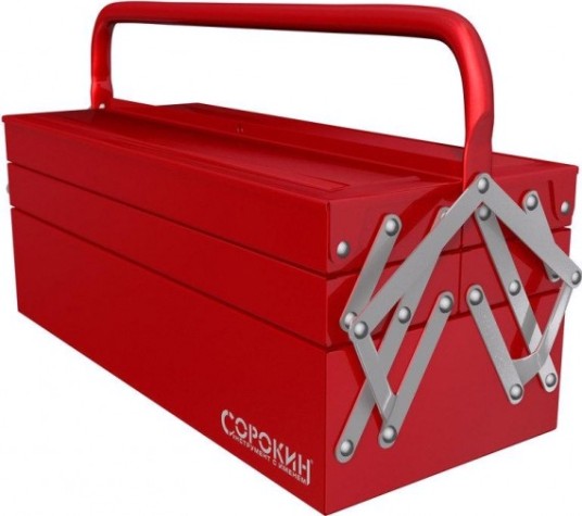 Ящик для инструмента СОРОКИН 5 отделений 27.145 [27.145]