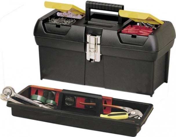 Ящик для инструмента STANLEY 2000 METAL LATCH TOOLBOX 16" 1-92-065 [1-92-065]