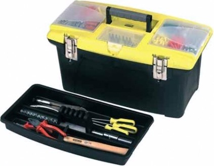 Ящик для инструмента STANLEY JUMBO 19" TOOLBOX+TRAY 1-92-906 [1-92-906]