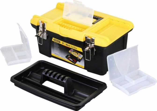 Ящик для инструмента STANLEY JUMBO 19" TOOLBOX+TRAY 1-92-906 [1-92-906]