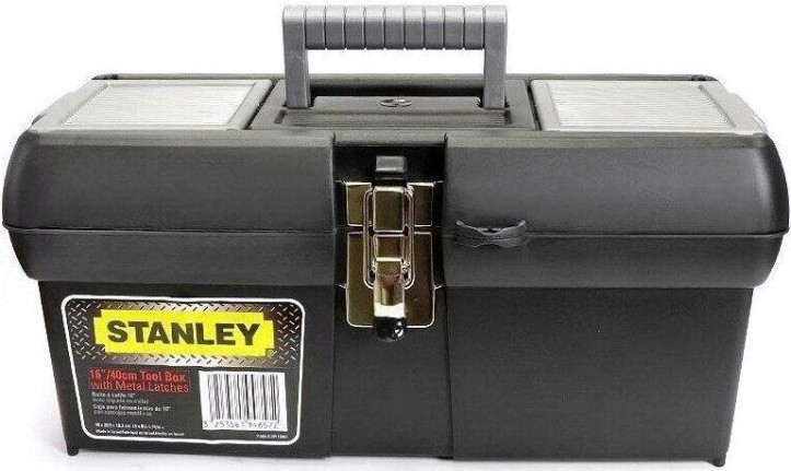 Ящик для инструмента STANLEY TOOL BOX WITH METAL LATCH 16" 1-94-857 [1-94-857]