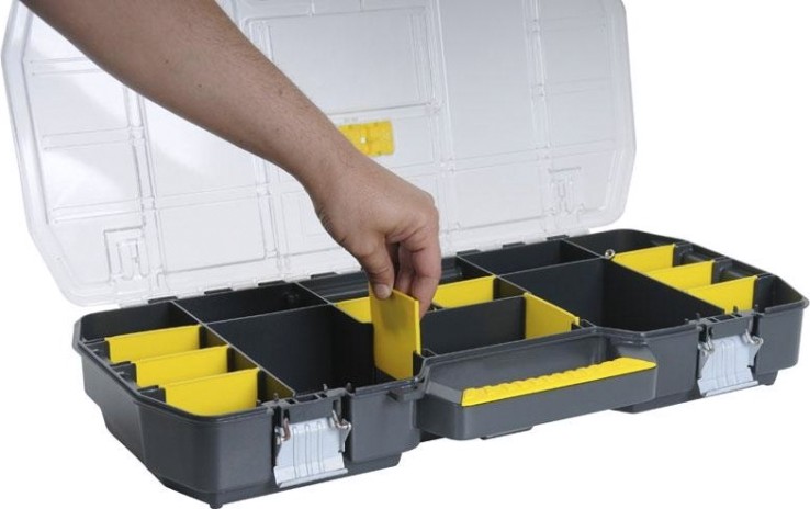 Ящик для инструмента STANLEY TOTE + ORG BLK/ST.YEL 24" 1-97-514 [1-97-514]