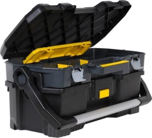 Ящик для инструмента STANLEY TOTE + SUITCASE BLK/ST.YEL 24" 1-97-506 [1-97-506]