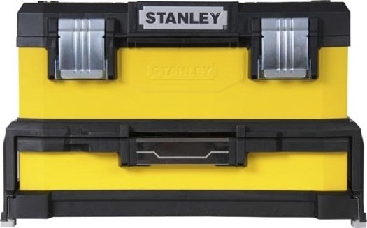 Ящик для инструмента STANLEY YELLOW METAL PLASTIC TOOLBOX WITH A DRAWER 20'' 1-95-829 [1-95-829]
