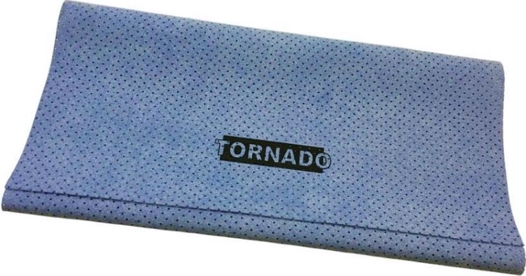 Замша искусственная CID LINES Q-320 перф.синяя, 40х55 см.