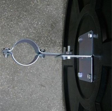 Зеркало дорожное со светоотражателями СОРОКИН 25.180 диаметр 800 мм