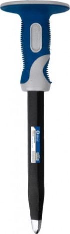 Зубило Кобальт 249-594 пикообразное 4х300 мм с протектором