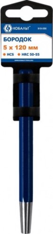 Зубило Кобальт 919-556 бородок 5х120